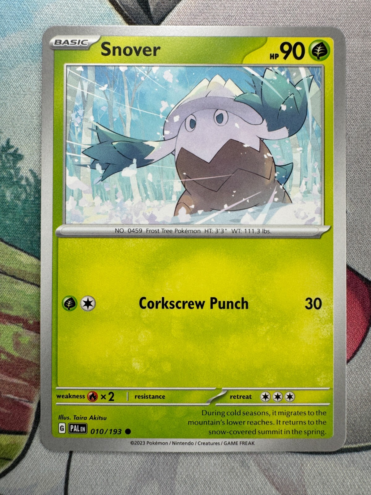 Snover Non-Holo English Pokemon TCG BKCH465