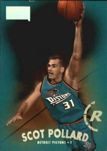1997-98 Skybox Premium Scot Pollard Rookie #185 Basketball DNA Games