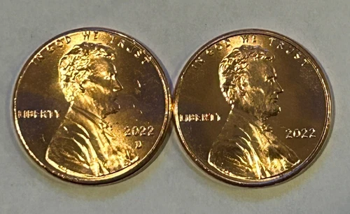 Photo of a 2022-P Lincoln Shield Cent from an eBay listing that sold on Jul 14, 2026