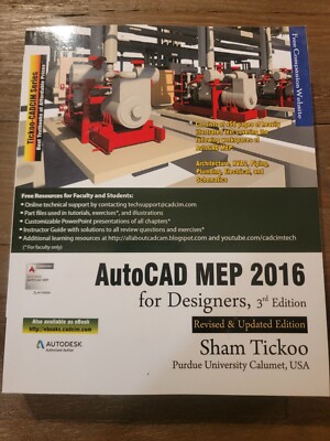 AutoCAD Mep 2016 for Designers, 3rd Edition by Prof Sham Tickoo Purdue Univ...
