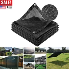 60%UV Sunblock Shade Cloth for Plant Cover Greenhouse Pergola Pool with Grommets