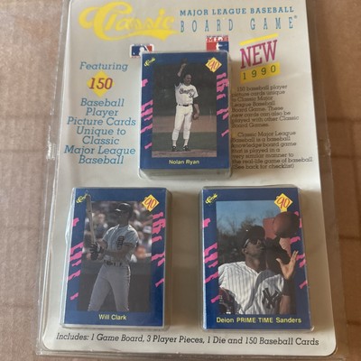 Classic Games Major League Baseball Board Game 1990 Player Pieces Dice Cards