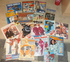 17 Neckermann,Quelle,Kunkel Zusatzhefte /Kataloge Foto,Camping,S.Angebote usw