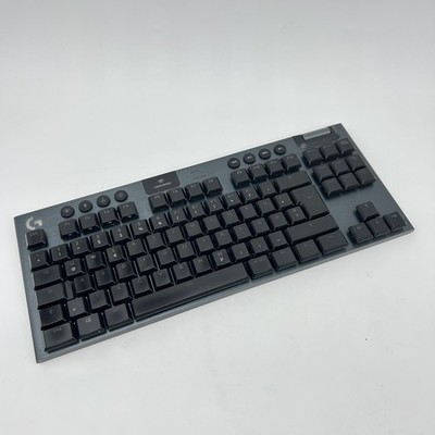Logitech G915 LIGHTSPEED TKL Tenkeyless kabellose mechanische Gaming-Tastatur, T
