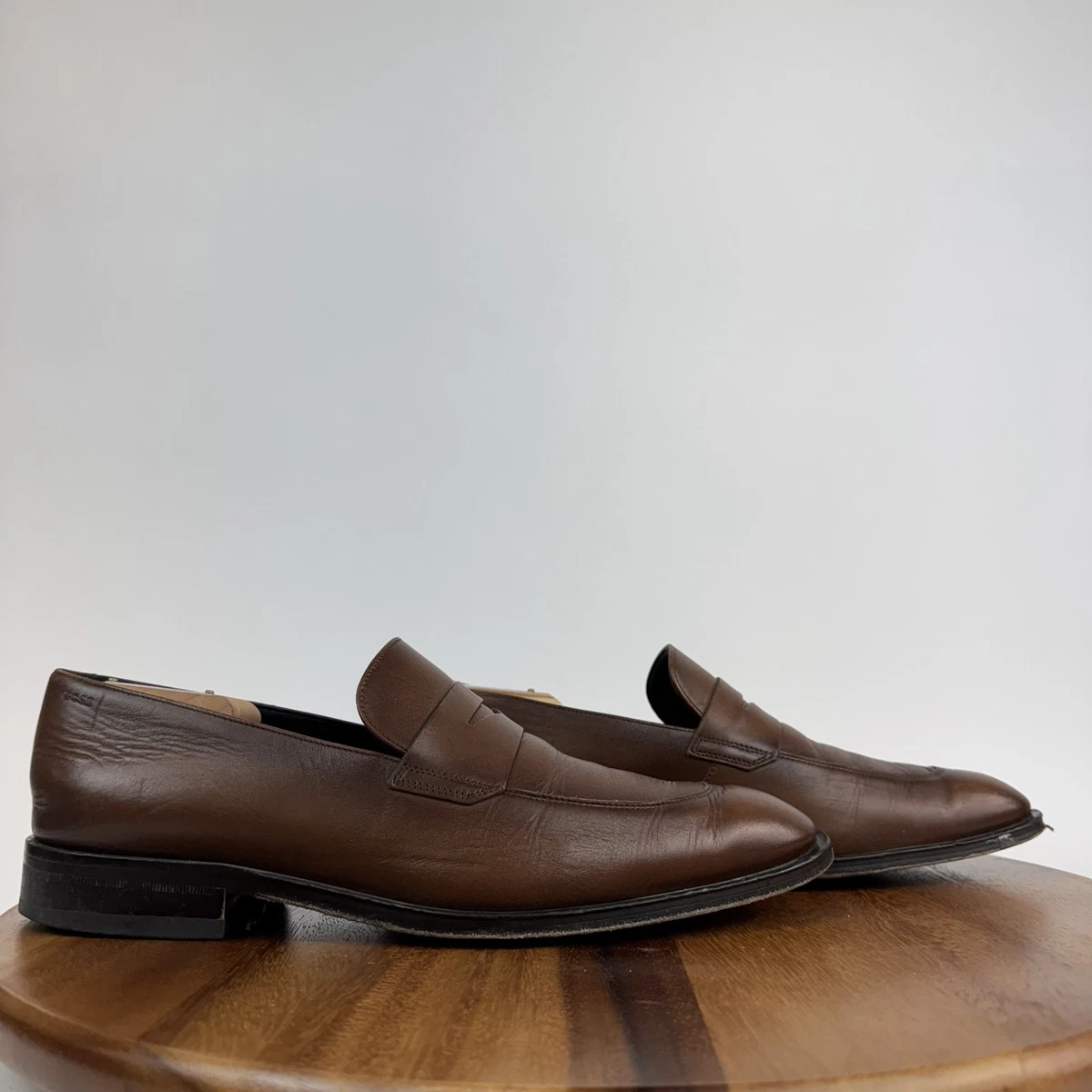 Hugo Boss Brown Leather Derby Dress Shoes Men’s 10.5 M Vero Cuoio HUGO BOSS Men main image 2