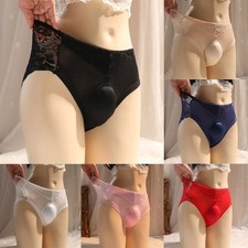 Crossdressing Panties Men's Shaping Briefs T Back Underwear Camel Toe Gaff