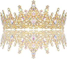 Tiara Crowns for Women  Girls - Bridal, Wedding, Prom, Quinceanera, Birthday 