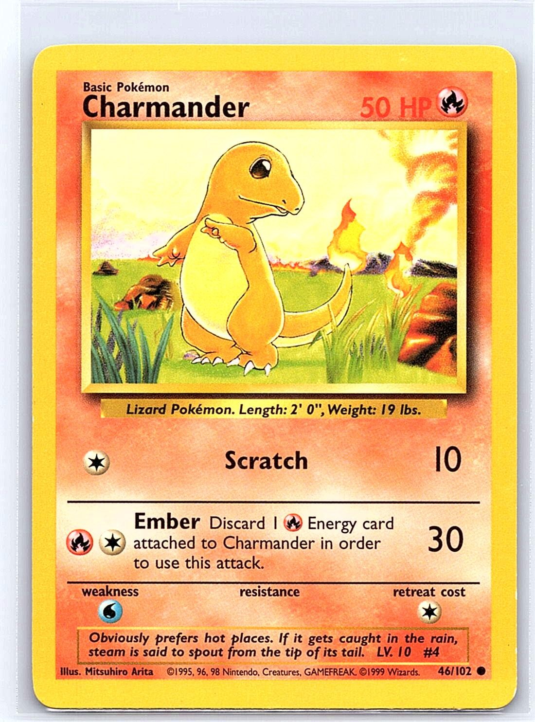 Charmander Base Set 046/102 regular