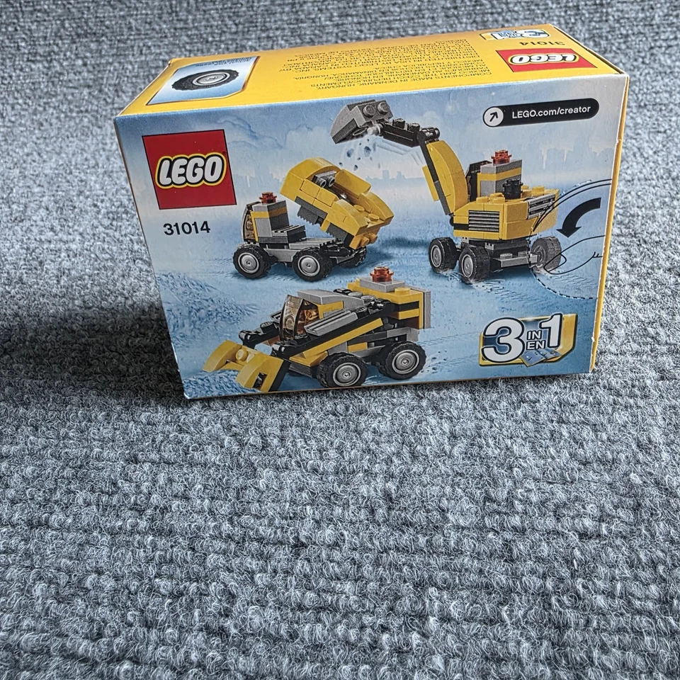Lego Creator 31014 Power Digger NEW 3 in 1 dump truck front loader construction - Image 4 of 4