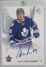 2016-17 SP Authentic Future Watch Auto William Nylander Rookie RC /999 #116