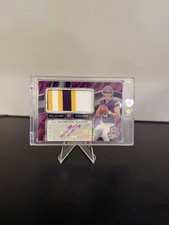 2024 Panini Spectra Radiant Rookie Patch Auto /30 J.J. McCarthy Vikings NFL