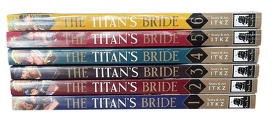 The Titan's Bride ITKZ Volumes 1 - 6 Softcover Manga English Yaoi BL NEW, UNREAD