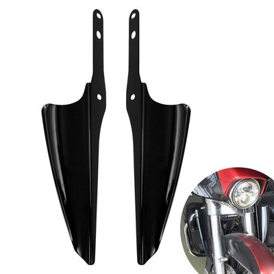 HCmotorku Motorcycle Fork Wind Deflectors for Harley Road King Street Glide