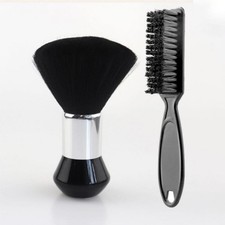 Barber Soft Neck Duster Brush Set - Dusting Hairbrush for Brushing off Hair