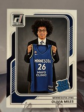 WNBA Donruss Olivia Miles Minnesota Lynx 2026 Rated Rookie RC #87