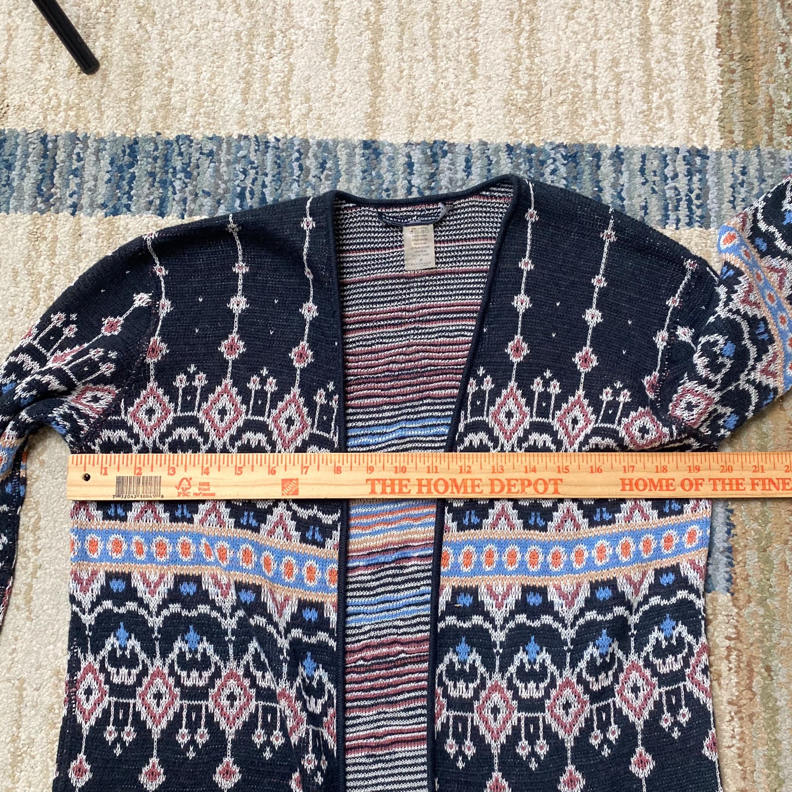 Peruvian Connection Geometric Aztec Patterned Tun… - image 4