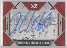 2018 Panini XR Luminous Endorsements 7/99 Mark Walton #LE-31 Auto 8k4