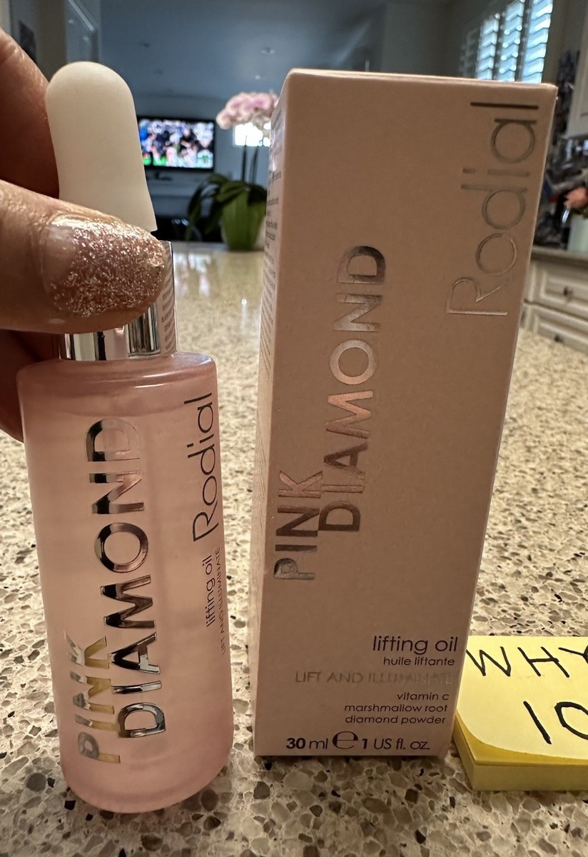 RODIAL Pink Diamond Lifting Oil Vit C 1oz/30mL FULL SZ SEALED BOX
