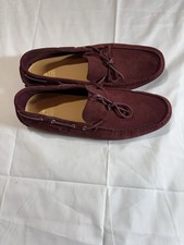 NEW Brooks Brothers Burgundy Suede Driving Loafers Mens size 9D Moccasin Drivers Brooks Brothers NEW Brooks Brothers Burgundy Suede Driving  main image 4