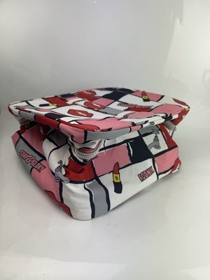 Soap & Glory Lips große Wochenendtasche Kulturbeutel Kosmetik Make-up Beauty Tasche