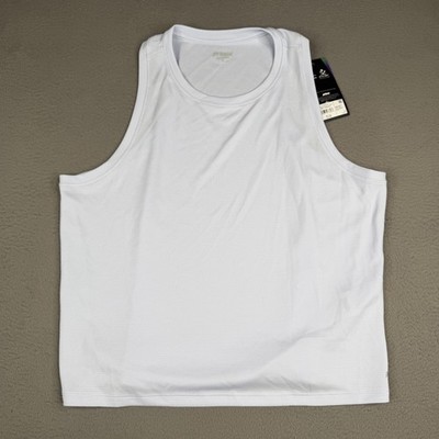 Prince Tank Top Womens XL Misty Periwinkle Core Tennis Wicking UPF 30 Shirt