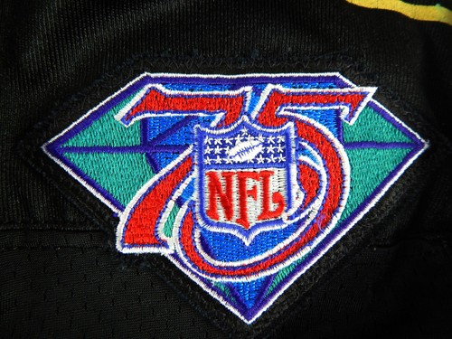1994 New Orleans Saints Craig Novitsky #60 Game Used Black Jersey 75th Patch 52 - Bild 6 von 12