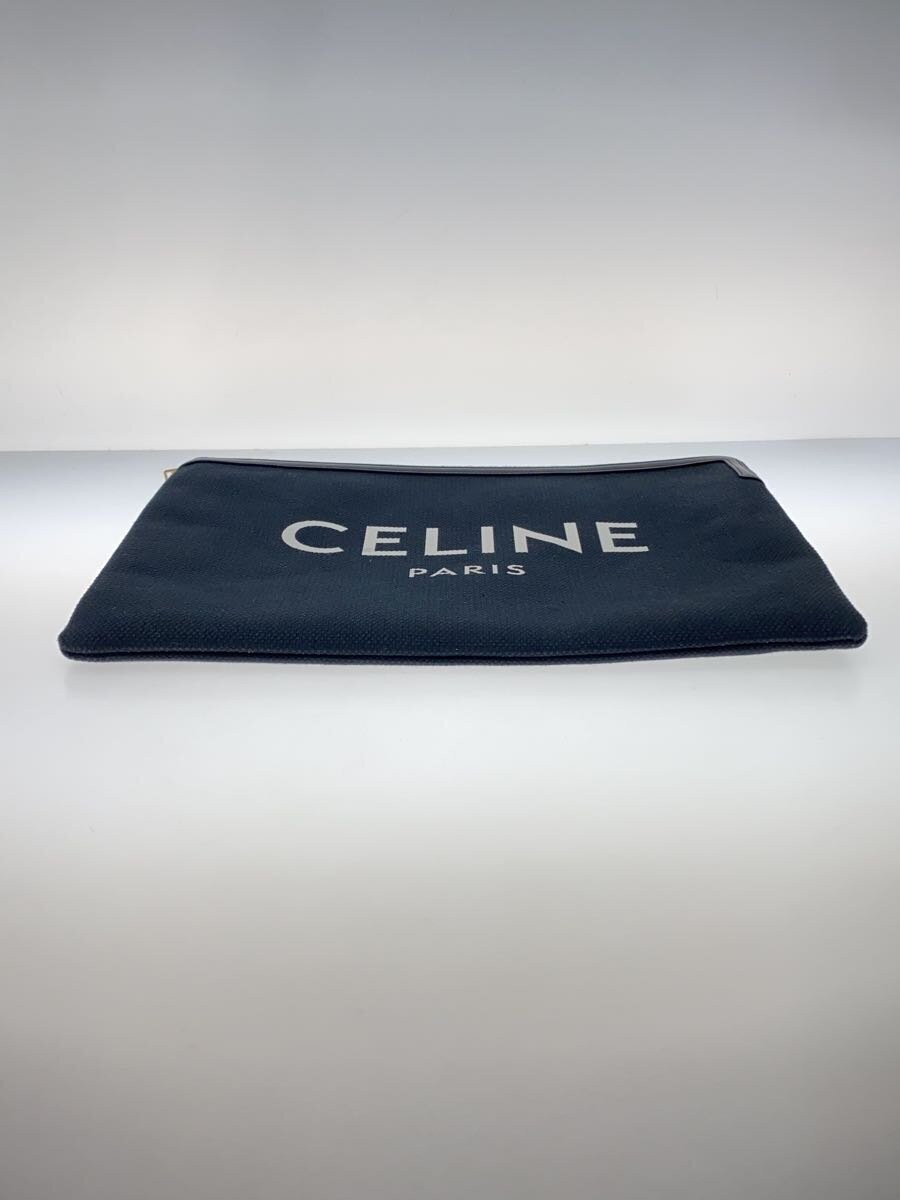 CELINE Large Pouch Clutch Bag Cotton BLK 10B802CXC.38NO | eBay