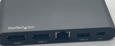 Startech.Com Dual Monitor USB-C Multiport Adapter DK30C2DAGPD