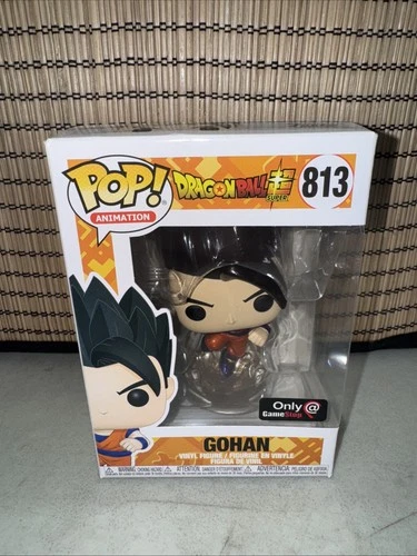 Funko Pop! Vinyl: Dragon Ball - Gohan - GameStop (Metallic) #813 Figure