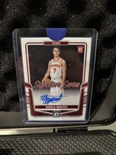 2024-25 Donruss Optic Nikola Durisic #SS-DJU Signature Series Auto (RC) - Hawks