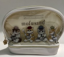 Bolsa de cosméticos Mofusand Cat Characters bolsa de papelería