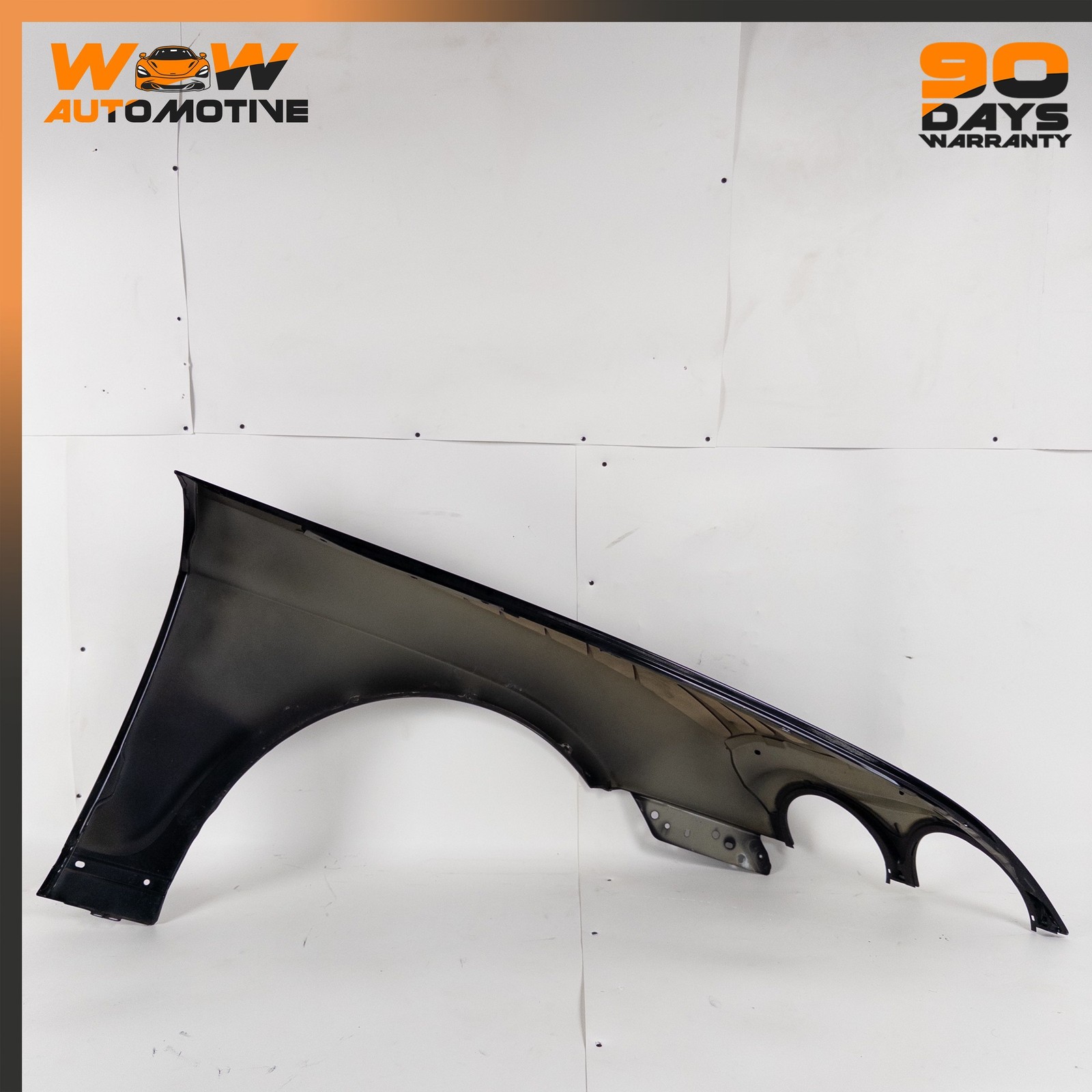 04-13 BENTLEY CONTINENTAL GTC FRONT LEFT DRIVER SIDE FENDER ASSEMBLY BLACK OEM