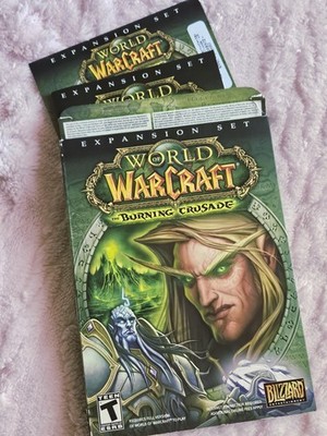 2004 World of Warcraft The Burning Crusade Expansion Pack PC Game