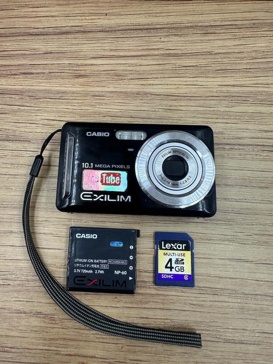 Casio Exilim Zoom EX-Z29 10.1 MP Digital Camera W/4GB SD Tested