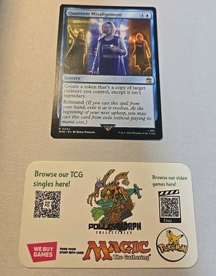 MISPRINT Quantum Misalignment Universes Beyond: DR. Who  MISALIGNMENT MISPRINT