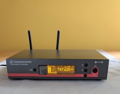 Sennheiser EM100 G3 True Diversity  EW Wireless Receiver C-BAND 734-776 MHz