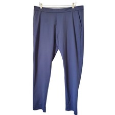 Ministry of Supply Mens 36 Kinetic Jogger Pants Blue Stretch Primeflex