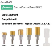 Dental Locator Abutments Attachment RC fit Straumann/ITI-Bone Level 1.0-5.0mm GH