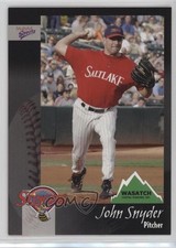 2003 MultiAd Sports Salt Lake Stingers John Snyder #22 0q3