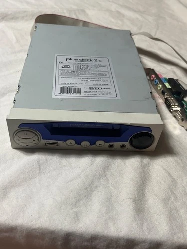 UNTESTED Plus Deck 2C PC Cassette Deck Converter Tape