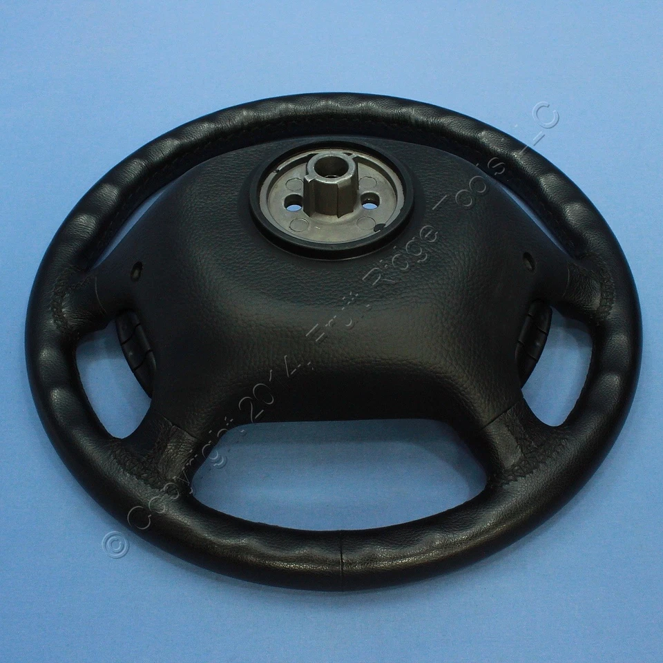 Conjunto de volante de cuero beige GM OEM #90542490 para Cadillac Catera 97-01 Foto 4 de 4