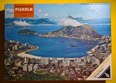 RAVENSBURGER PUZZLE Rio de Janeiro [ 500 Teile ] ( Vollständig )