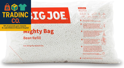 Bean Refill Polystyrene Beans for Bean Bags or Crafts, 100 Liters