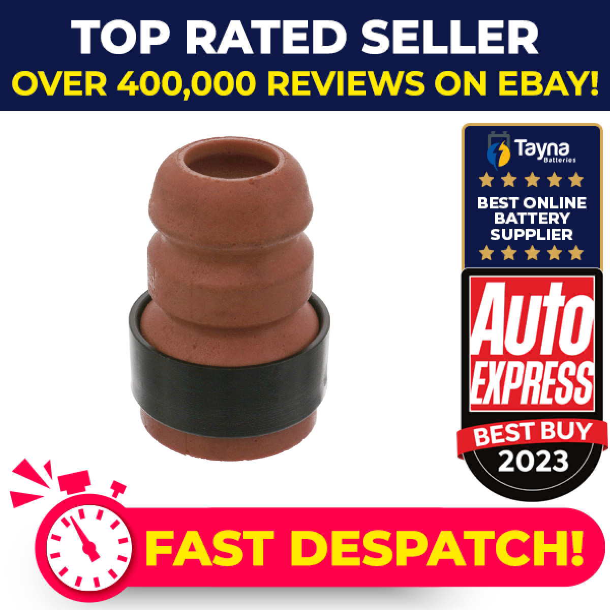 Suspension Buffer fits RENAULT CLIO Mk3, Mk4 1.5D Front Left or Right 2010 on