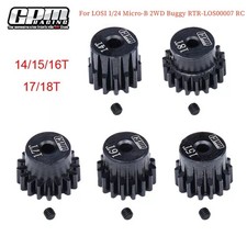 Für LOSI 1/24 Micro-B 2WD Buggy RTR-LOS00007 RC Upgrade Stahl Motor Getriebe ECA