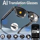 AI smart glasses with camera 8 million pixel 3 pairs of lenses