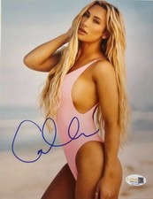 Carmella Signed Autographed 8x10 Photo JSA Authenticated METALLIC