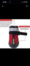 LUCKYPAW Dog Shoes for Large Medium Dogs, Breathable Dog Boots for Hot Pavement,
