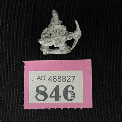 ZWERGE BERGMANN WARHAMMER FANTASY ALTE WELT METALLZWERGE ZWERGE PICK AXT