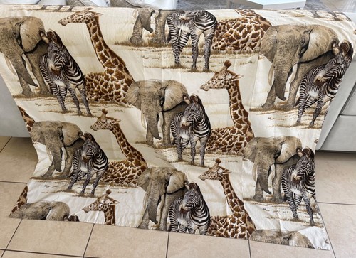 Vintage Cotton Safari Theme Shower Curtain Mimi Designs Mimi Too